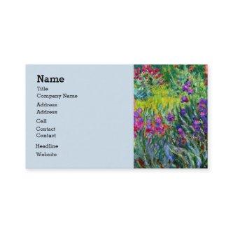 Iris Garden Monet Fine Art
