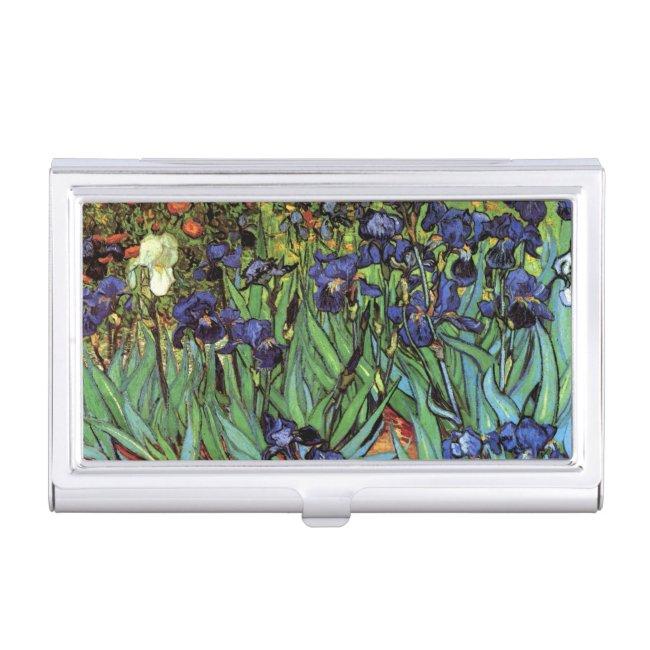 Irises by Vincent van Gogh, Vintage Garden Art Case