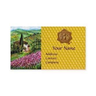 IRISES,FLOWER FIELDS,HONEY BEE WAX SEAL,BEEKEEPER