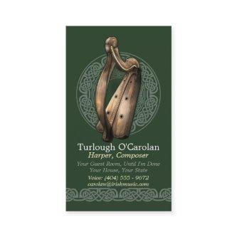 Irish Harp , Style 2, Vertical