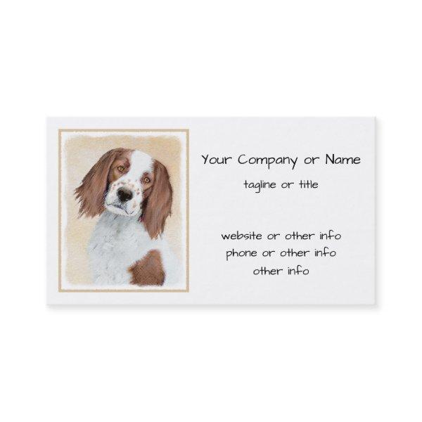 Irish Red and White Setter Painting - Original Art