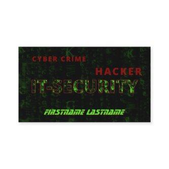 IT-Security cybercrime cybersecurity specialist