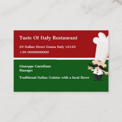 Italian Restaurant European Style