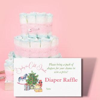 It's Cold Outside Winter Baby Shower Diaper Raffle