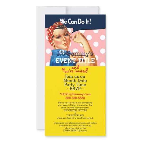 It's Your Personalized Rosie Party Supply