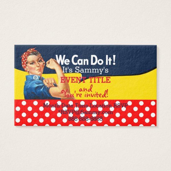 It's Your Personalized Rosie Party Supply