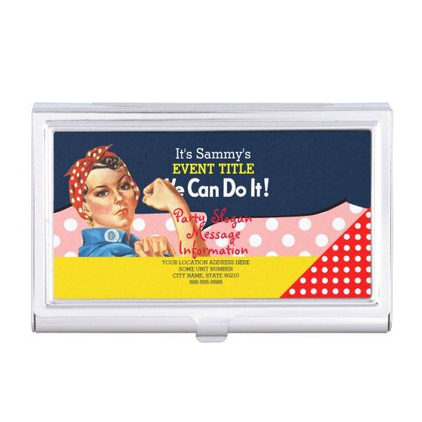 It's Your Personalized Rosie Party Supply  Holder