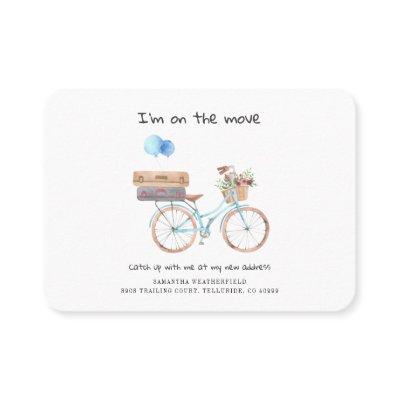 I've Moved Watercolor Moving Announcement Card