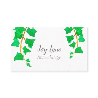 Ivy Plant Botanical Watercolor Green