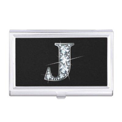 J Faux-"Diamond Bling"  Case