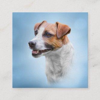 Jack Russell Terrier Square