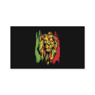 Jamaican Lion Rasta African Reggae