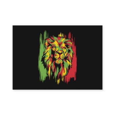 Jamaican Lion Rasta African Reggae