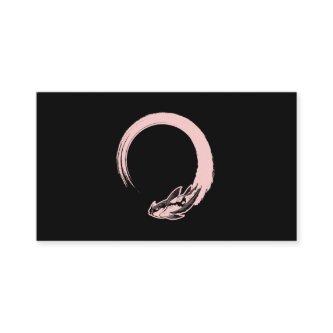 Japanese Koi Kawaii Enso Circle