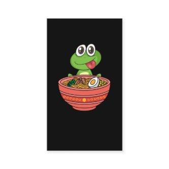 Japanese Noodles Kawaii Frog Ramen