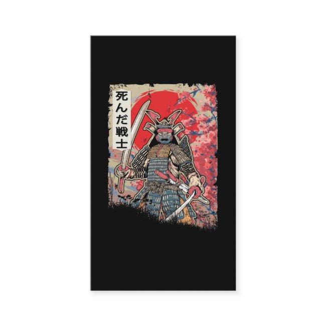 Japanese Samurai Warrior Japan Dead Swordsman