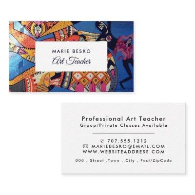 Jazzy Graffiti Art, Art Teacher
