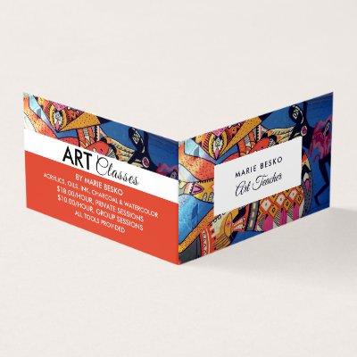 Jazzy Graffiti Art, Art Teacher, Detailed