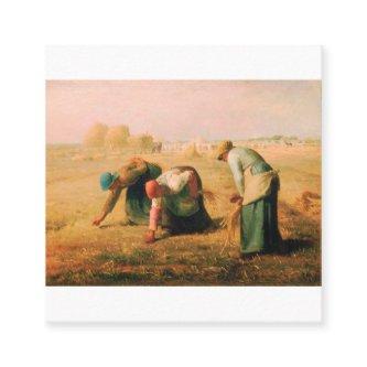 Jean Francois Millet - The Gleaners 1857 Square