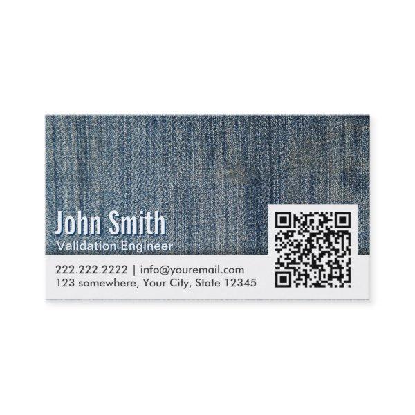 Jeans QR Code Validation Engineer