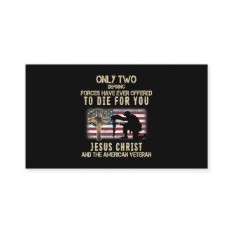 Jesus Christ and The US Veteran Can Die For You 21