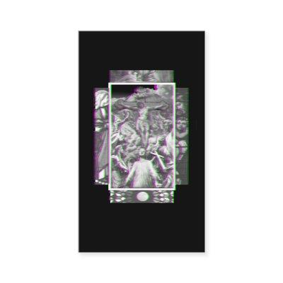 Jesus Glitch Witchy Art Pastel Goth