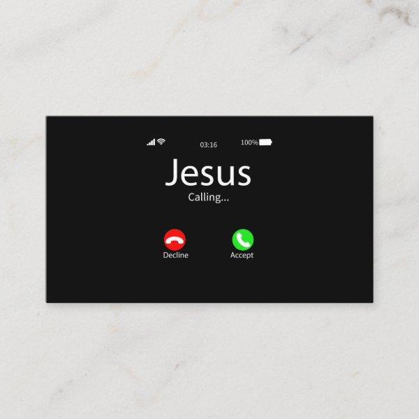 Jesus Is Calling Christian