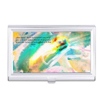 Jesus light blue  door sign acrylic print iPad air  Case