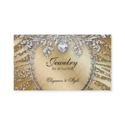 Jewelry  Zebra Glitter Gold
