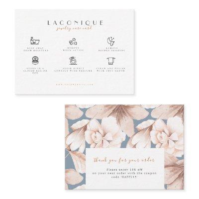 Jewelry Care Instructions | Flowers