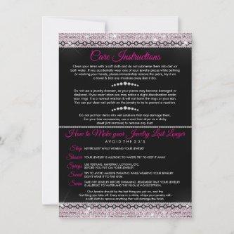Jewelry Consultant Thank You Card