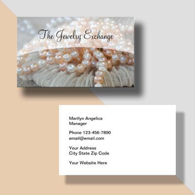 Jewelry Store Pearls Theme