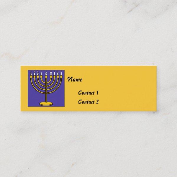 Jewish Contact Cards