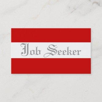 Job Seeker