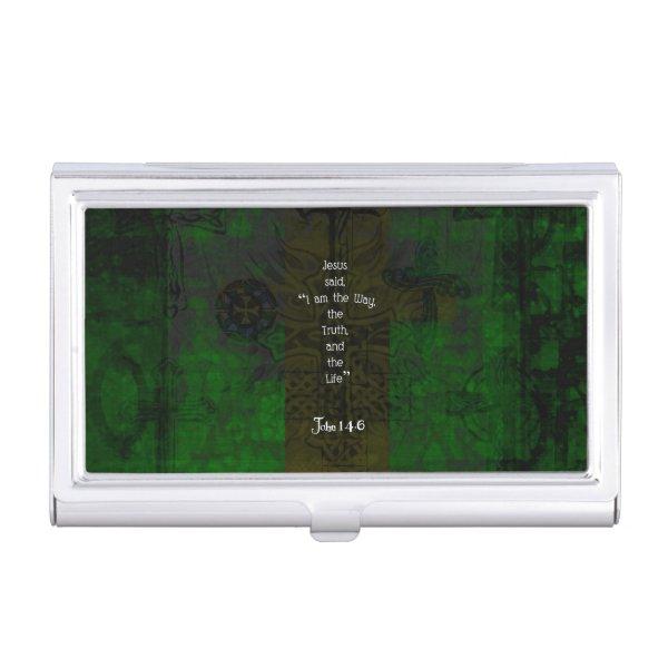 John 14:6 Bible Verse Inspirational Path Quote  Case