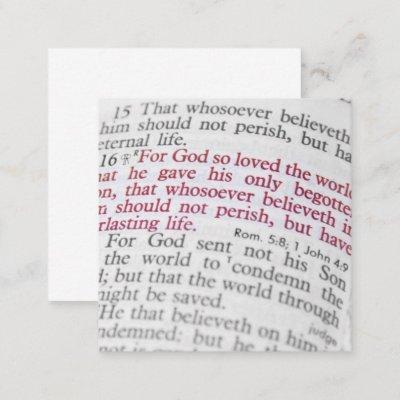 John 3:16 square