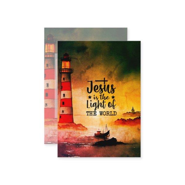 John 8 Jesus is the Light of the World Lighthouse