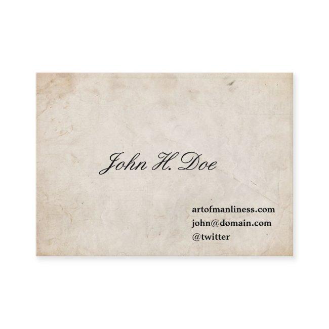 John L. Sullivan Calling Card