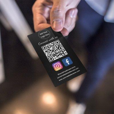 Join us via Social Media QR Code | Connect with Us