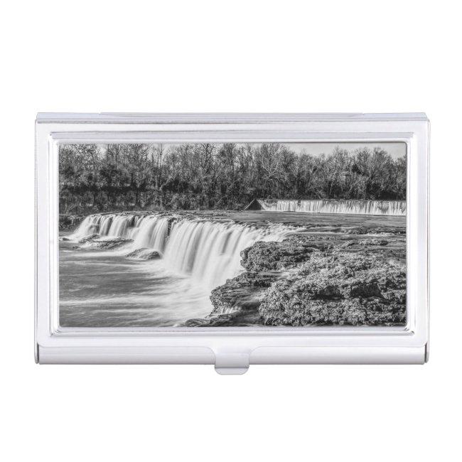 Joplin Grand Falls Overview Grayscale Case