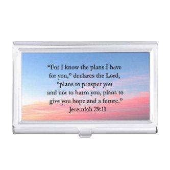 JOYFUL JEREMIAH 29:11 SUNRISE  CASE