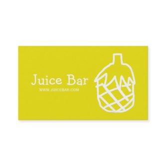 Juice Bar pineapple health drinks business