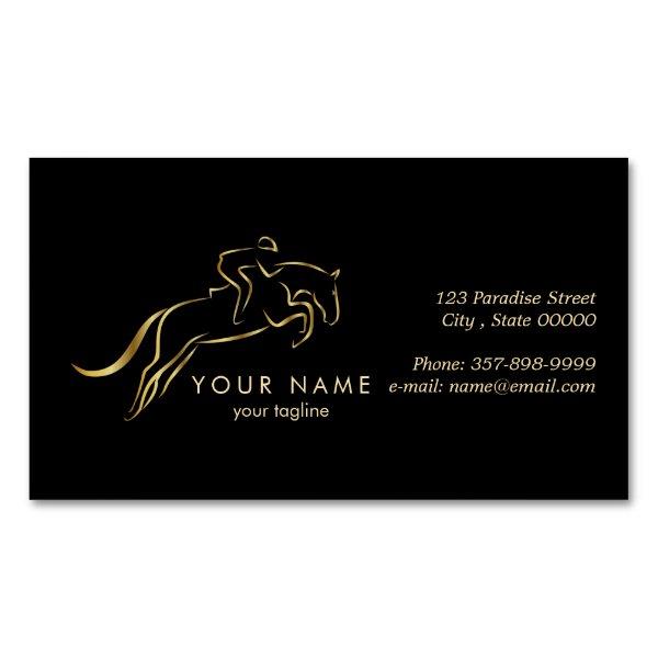Jumping Horse | Horseback Riding | Horse Trainer  Magnet
