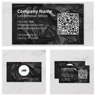 Junk Removal Black Template