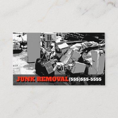 Junk Removal Garbage Hauling Truck Business Promo