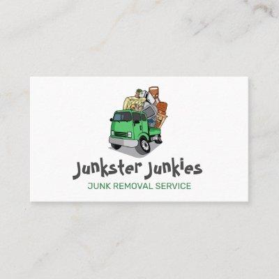 Junk Removal Garbage Hauling Truck Service