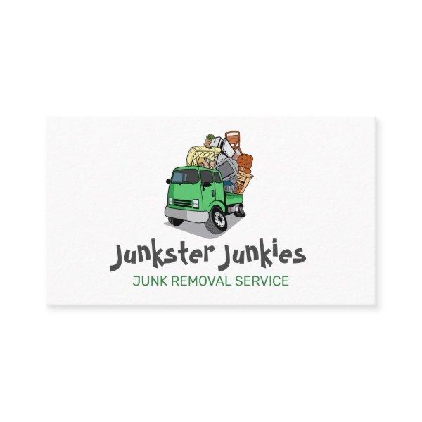 Junk Removal Garbage Hauling Truck Service