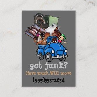 Junk Removal Hauling business promotion