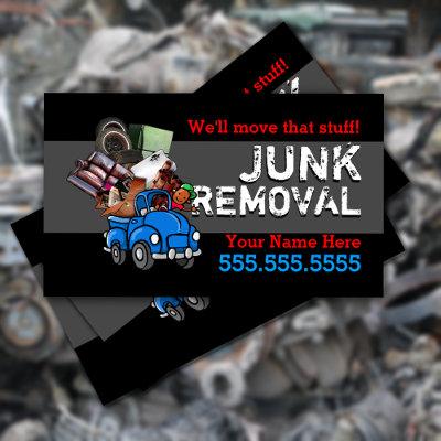 Junk Removal Hauling Garbage Black Man