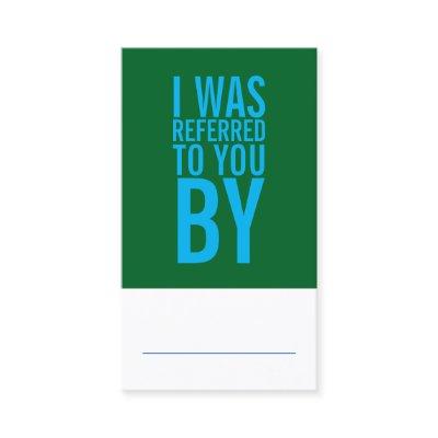 Junk Removal  Referral Card